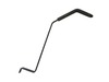 Shift lever,w/grip – Part Number: 103-1606