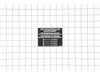 Decal-Scalp, Anti – Part Number: 105-7798