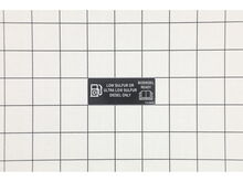 DECAL-LOW SULFUR – Part Number: 114-9600
