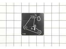 Decal-Routing, Belt – Part Number: 117-0033