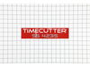 Decal-Timecutter – Part Number: 120-5458