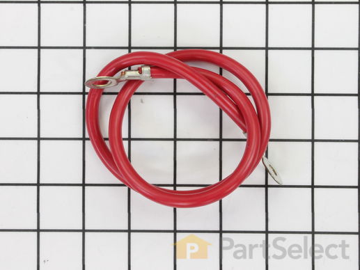 9266166-1-M-Snapper-1721830-Cable, # 6 X 25, Red