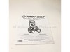Manual, Owners – Part Number: 196222GS