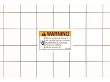 Decal, Warning Shock – Part Number: 205395GS