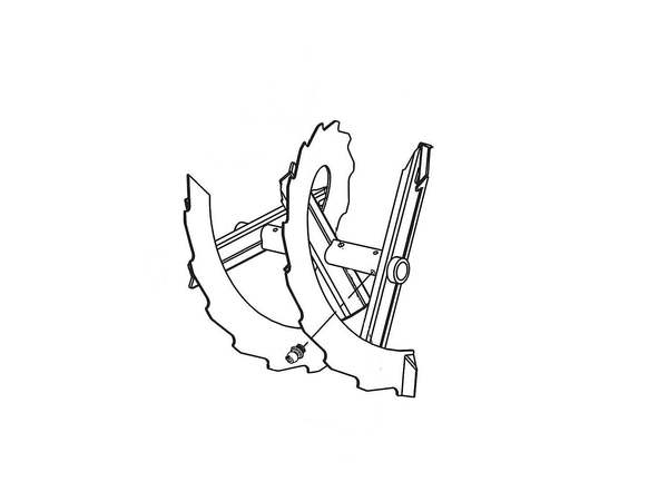 9285581-1-M-Ariens-53207900-Rake Left Hand 24" with Zerks