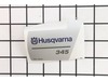 Decal, 345 – Part Number: 537370502