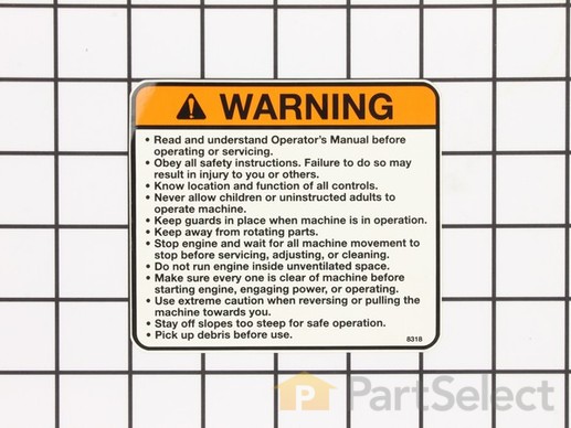 9288187-1-M-Husqvarna-539008318-Decal, Caution List