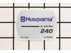 Decal 240e – Part Number: 545118501