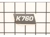 Decal – Part Number: 574231601
