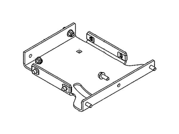 9289836-1-M-Husqvarna-574846402- PLATE, IDLER, Black