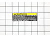Decal-Warning – Part Number: 66-6860
