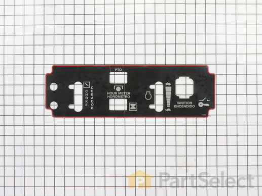 9298988-1-M-Snapper-7100235-Decal, Control Panel, Engl/Span