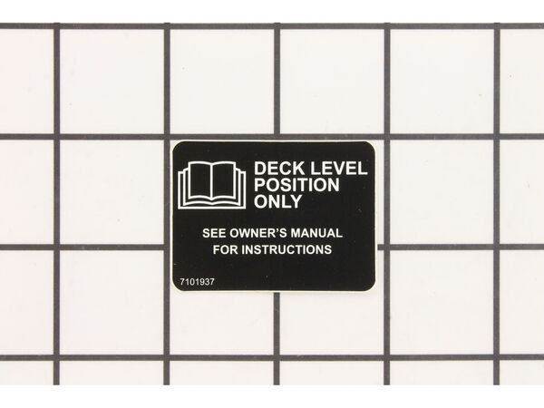 9299134-1-M-Murray-7101937YP-Decal, Deck Level