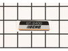 Label-Model – Part Number: 89011252730