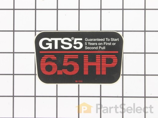 9312916-1-M-Toro-98-1514-Decal - Recoil