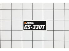 Label - Model -- Cs-330t – Part Number: X503006530