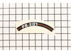 Model Label – Part Number: X503007260