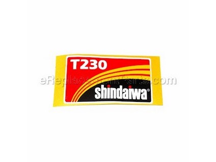 9323708-1-M-Shindaiwa-X504001710-Label, Replaces 70140-32120