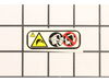 Handle Caution Label – Part Number: X505000290