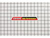 Name Label (Eb500) – Part Number: X543001180