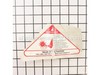 Label-Caution – Part Number: 89016811760