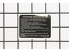 Decal-Starting Inst. – Part Number: 530054864