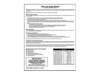 SERVICE DATA SHEET – Part Number: 807436801