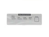 Drawer Flex Zone Control Inlay – Part Number: DA64-04526A