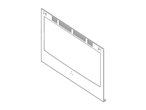 9493032-1-M-GE-WB56X21457- GLASS OVEN DOOR Assembly
