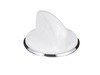 9493075-2-S-GE-WE01X20378-Control Knob and Clip - White