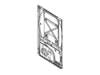 REAR PANEL – Part Number: WE20X20396