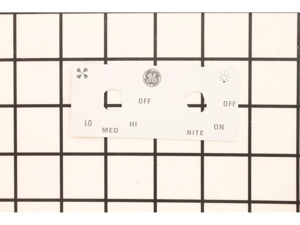 952017-1-M-GE-WB02X11036        -Range Hood Switch Panel