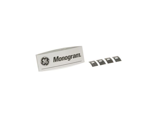 952040-1-M-GE-WB02X11061        -LOGO GE W/ CLIPS