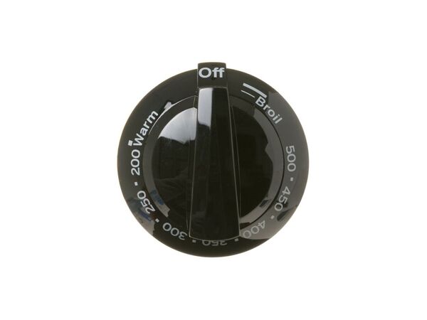 952135-1-M-GE-WB03K10140        - THERMOSTAT KNOB Black