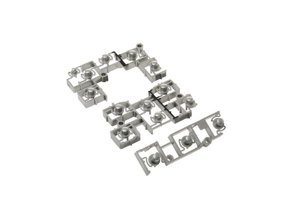 952253-1-M-GE-WB03X10215        - BUTTON Assembly Stainless Steel