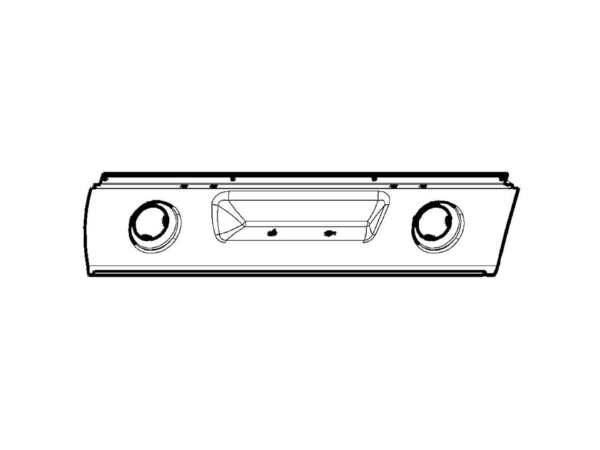 952635-1-M-GE-WB07X10744        -"LAMP/CNTRL PANEL 30"" S