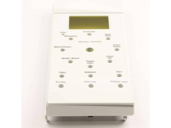 952668-1-M-GE-WB07X10777        -CONTROL PANEL Assembly WHT