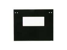 Outer Oven Door Glass - Black – Part Number: WB15T10122