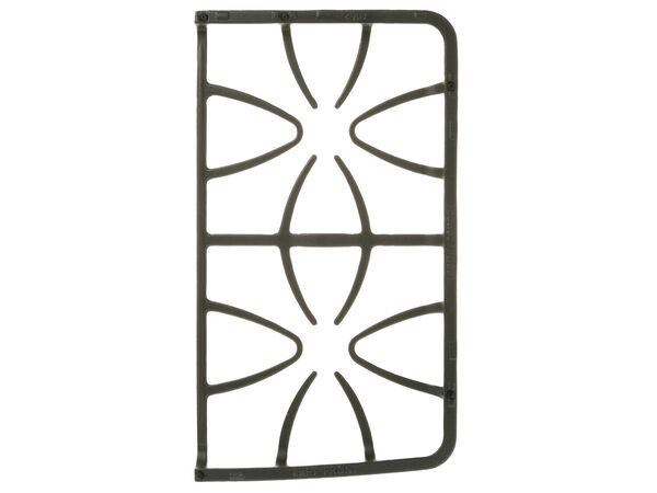 955063-1-M-GE-WB31K10114        -Double Burner Grate - Black - Left Side
