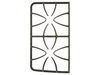 955063-2-S-GE-WB31K10114        -Double Burner Grate - Black - Left Side
