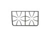 Double Burner Grate - Black - Right Side – Part Number: WB31K10115