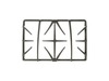 Double Burner Grate - Black – Part Number: WB31T10084