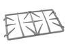 955106-2-S-GE-WB31T10088        -Double Burner Grate - Dark Gray