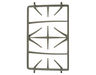 955106-3-S-GE-WB31T10088        -Double Burner Grate - Dark Gray