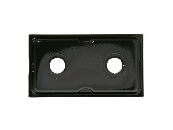 955142-1-M-GE-WB32X10042        -Black Porcelain Double Drip Pan