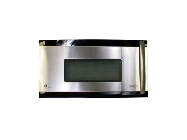 956649-1-M-GE-WB56X10484        -Complete Microwave Door Assembly - Stainless Steel