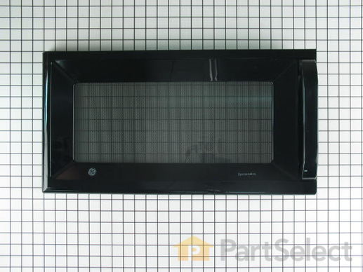956689-1-M-GE-WB56X10525        -Microwave Door Kit - Black