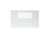 Outer Oven Door Glass - White – Part Number: WB57K10086