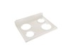 Rangetop - Biscuit – Part Number: WB62K10079