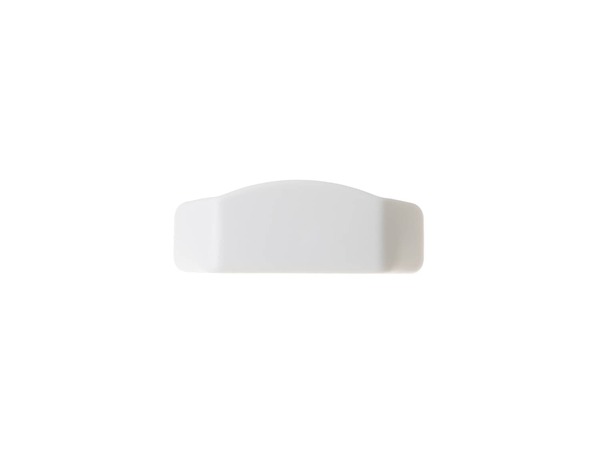 958978-1-M-GE-WD12X10176        -Guide Rail End Cap - White